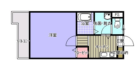 エスタブリッシュ折尾 間取り
