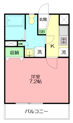 T-STYLE辻堂 103号室 間取り
