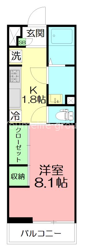 リブリ・Ｔ・Ｓ湘南台 205号室 間取り