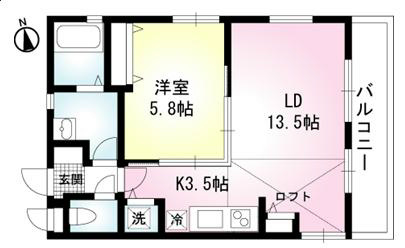 ヴィートヒュース 203号室 間取り