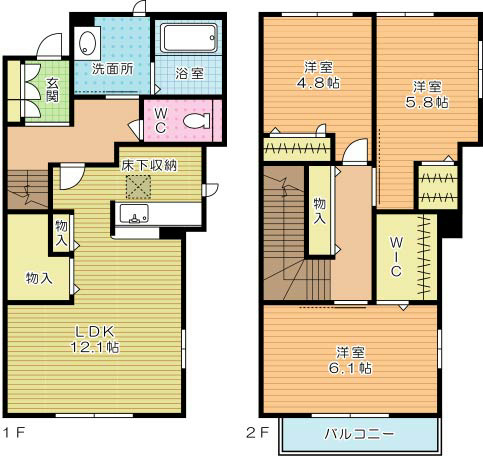 ＲＥＦＩＡＮＴ到津（レフィアント到津） 101号室 間取り