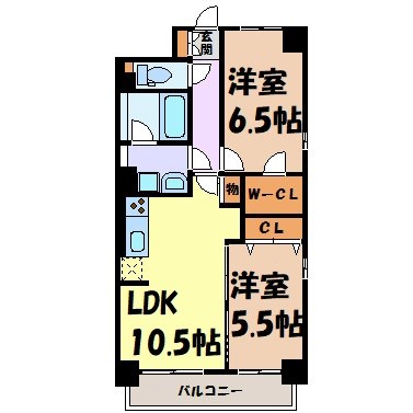 ファーストヴァンベール 間取り図