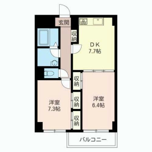 ヴェルドミール宮崎台 間取り