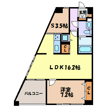 御棚町hills 間取り図