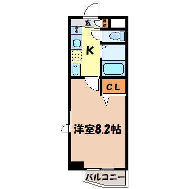 サンライズ新金山 間取り図