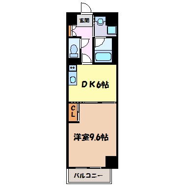 HF伏見レジデンス 間取り図