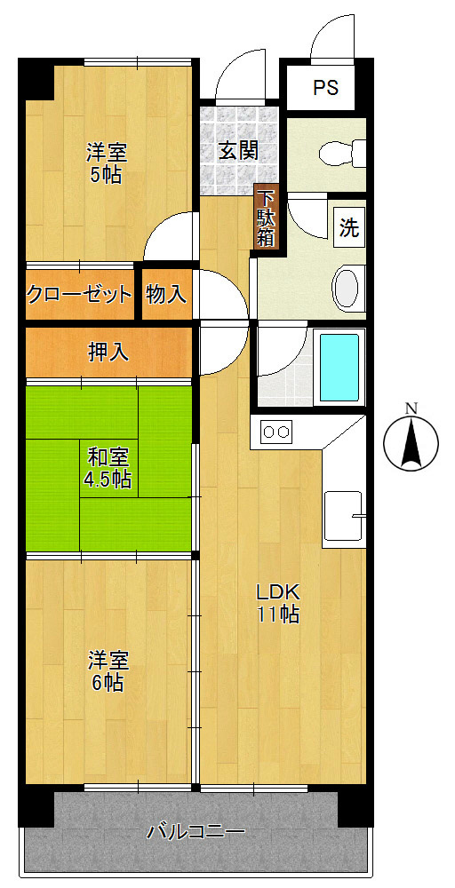 MASON DE エトワール  503号室 間取り