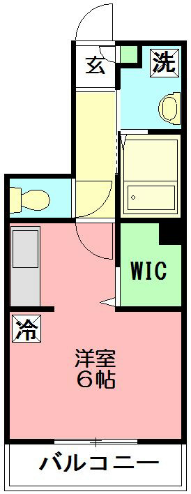 リマージュ 102号室 間取り