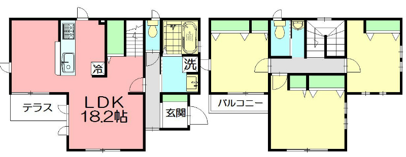 片瀬海岸3丁目戸建 間取り