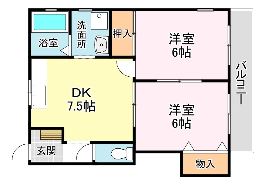 ヒラリーハイツ 間取り