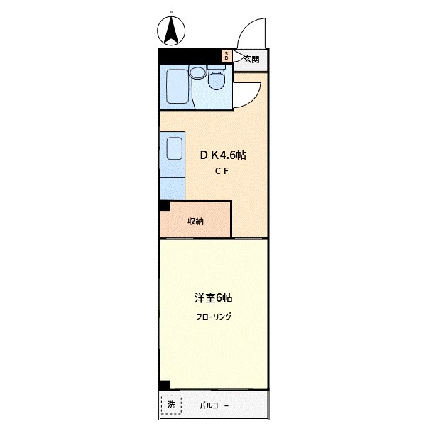 ハイツセイワ 間取り図