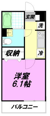 リブリ・SAIRIN23 間取り