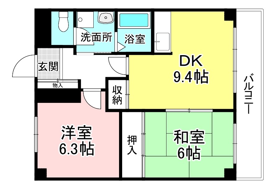 サウスビレッジ 間取り
