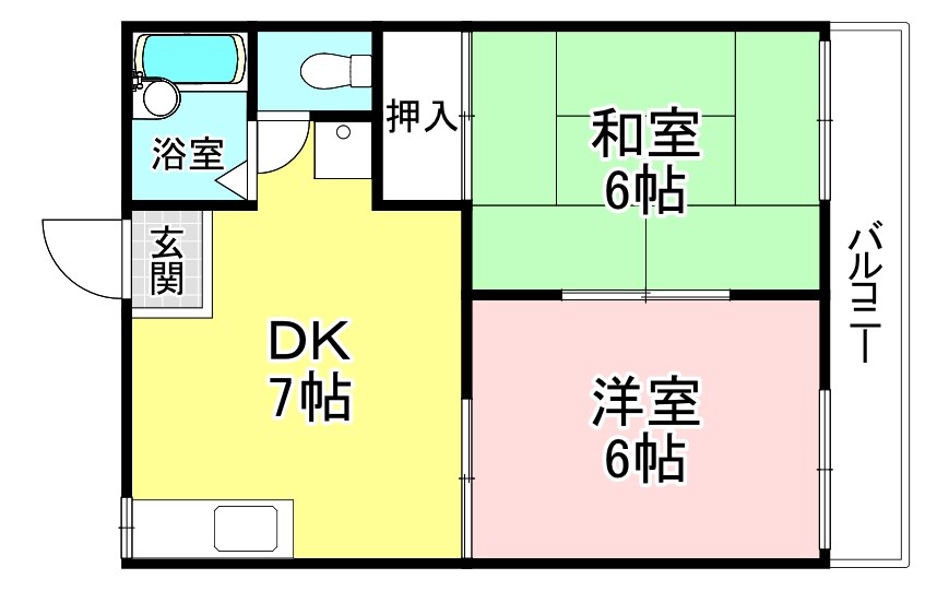 しげのぶ壱番館 間取り