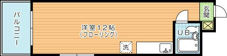 ルミナス  801号室 間取り