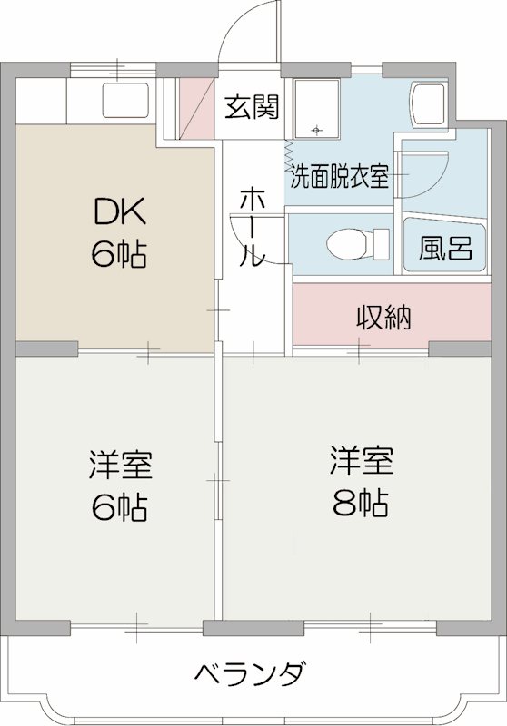 エレガントライフ2 間取り