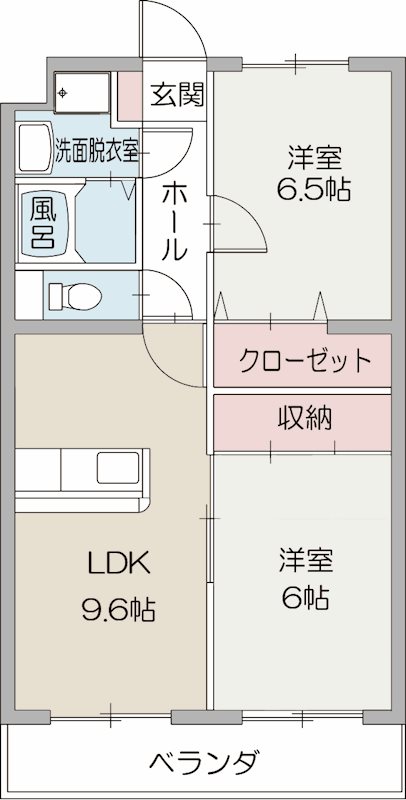 青葉ハイツ2 間取り