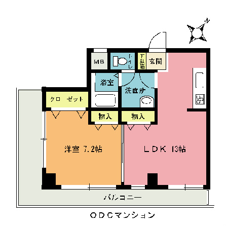 ODCマンション 間取り