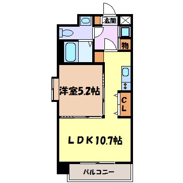モエ・リングストーン 間取り図