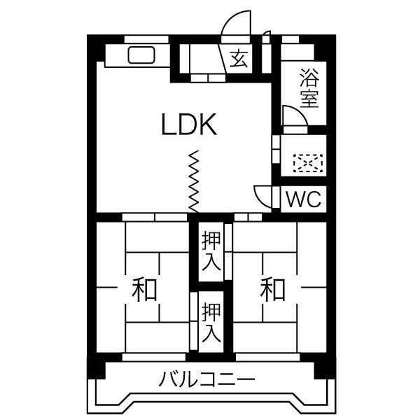 メゾン星ヶ丘 間取り
