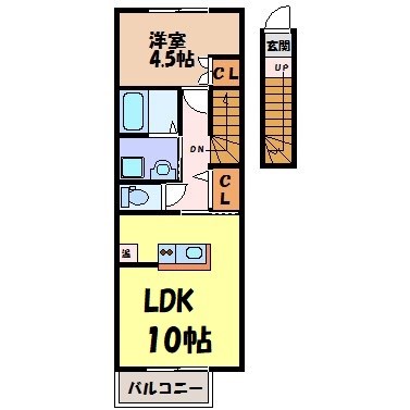 ハウス北原 間取り図