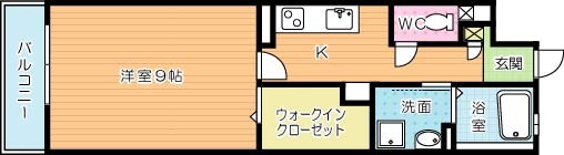 Ｒｅｇｉｎａ（レジーナ） 508号室 間取り