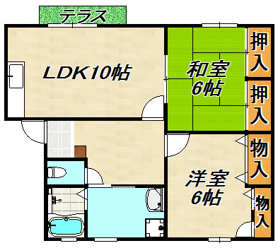 コニー行幸 間取り図