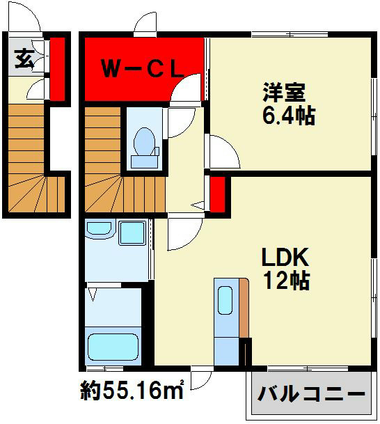 アミコート藤松 間取り