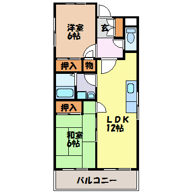 エクセルメゾン本山 間取り図
