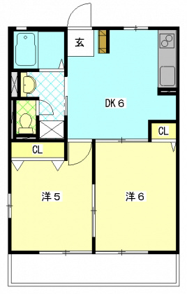 バンブーアイランド 間取り図