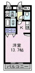 シェーンタール須磨 間取り図
