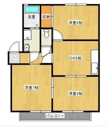 たんぽぽⅠ 間取り