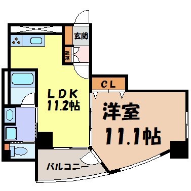 ドゥーエ上前津 間取り