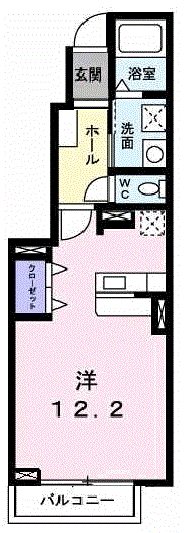 アムール　テレーノ 間取り図