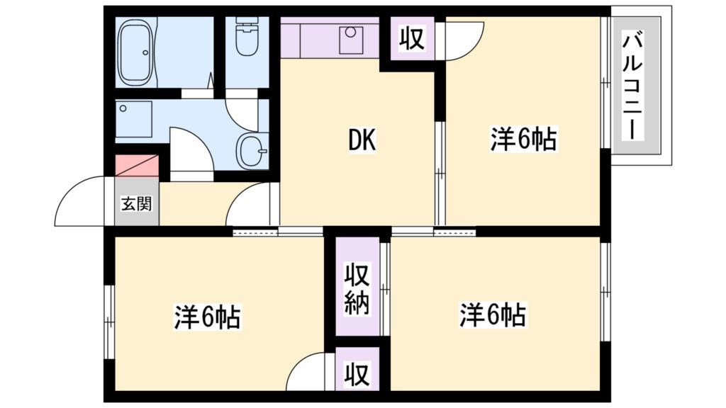 サンマリッツ２８ 間取り図