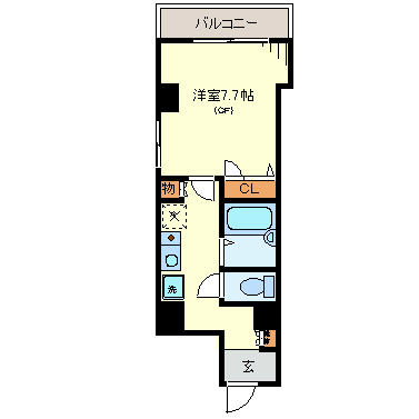 ガーデンシティー本蓮沼 間取り