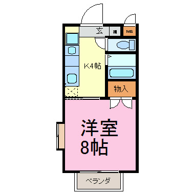 メープルハウス 間取り図