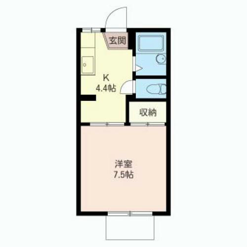ルミエール楠 間取り