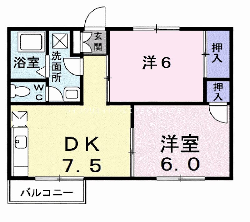 ファミールコーポ 間取り図