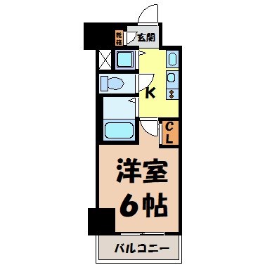 プレサンス鶴舞グリーンパーク 間取り図