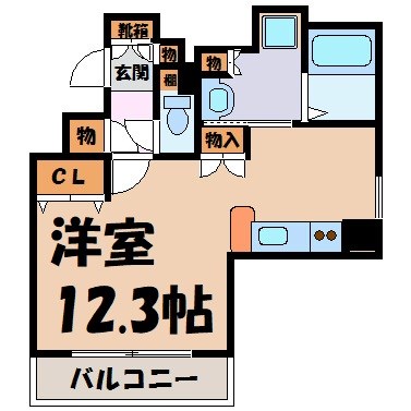 プレサンス泉セレグレード 間取り図