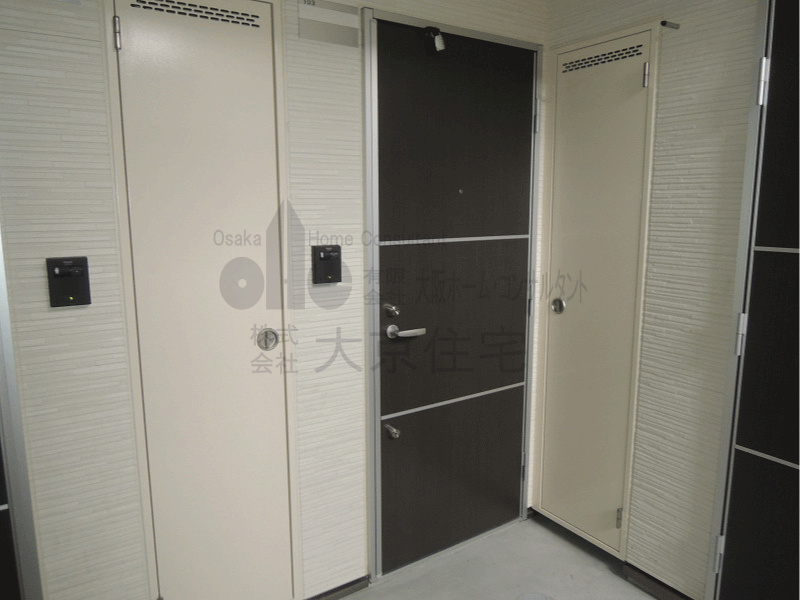 フジパレス若江岩田 玄関