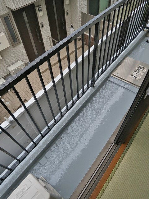 オオスガハイツ ベランダ