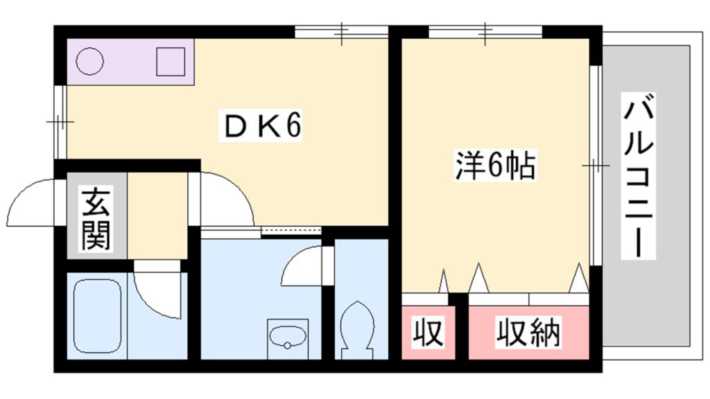 ヴィレッジみふくⅡ 間取り図