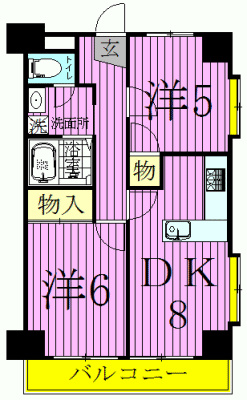 ヌーベルハイムマルシオ 404号室 間取り