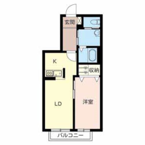 エンカーサ加古川駅北 間取り図