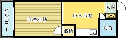 ラックユニティハピネス 403号室 間取り