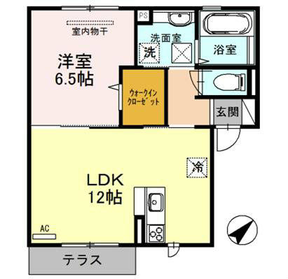 グリュック　ハイム 間取り