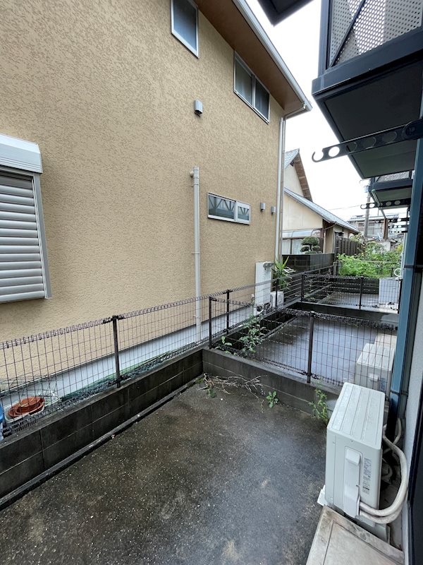 アンクラージュ北在家 ベランダ