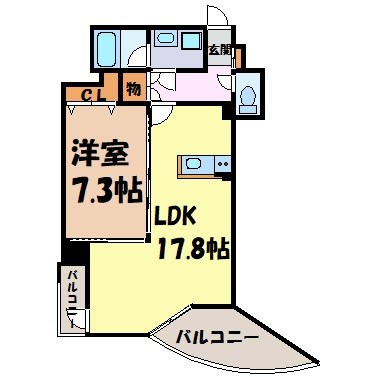 プロシード金山2 間取り図